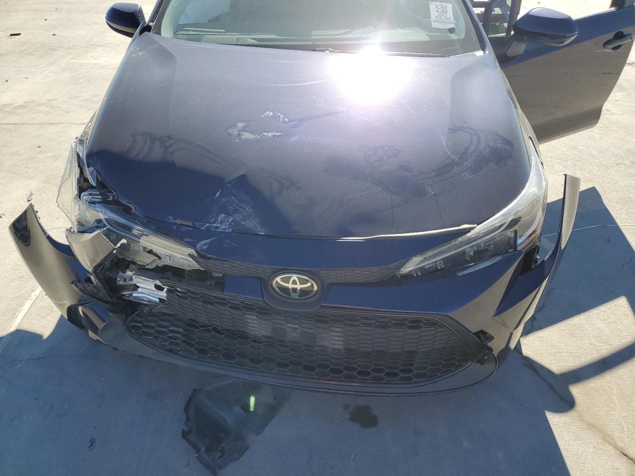 2021 Toyota Corolla VIN JTDEPMAE6MJ159916 Copart auction photo, front end damage thumbnail 12