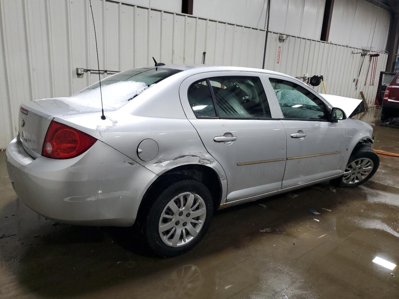 2009 Chevrolet Cobalt VIN 1G1AT58H797127554 Copart auction photo, front end / side damage thumbnail 3