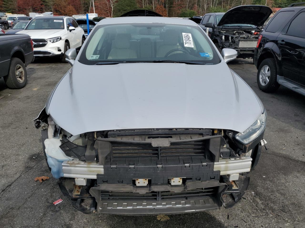 2016 Ford Fusion VIN 3FA6P0K93GR346979 Copart auction photo, front end damage thumbnail 5