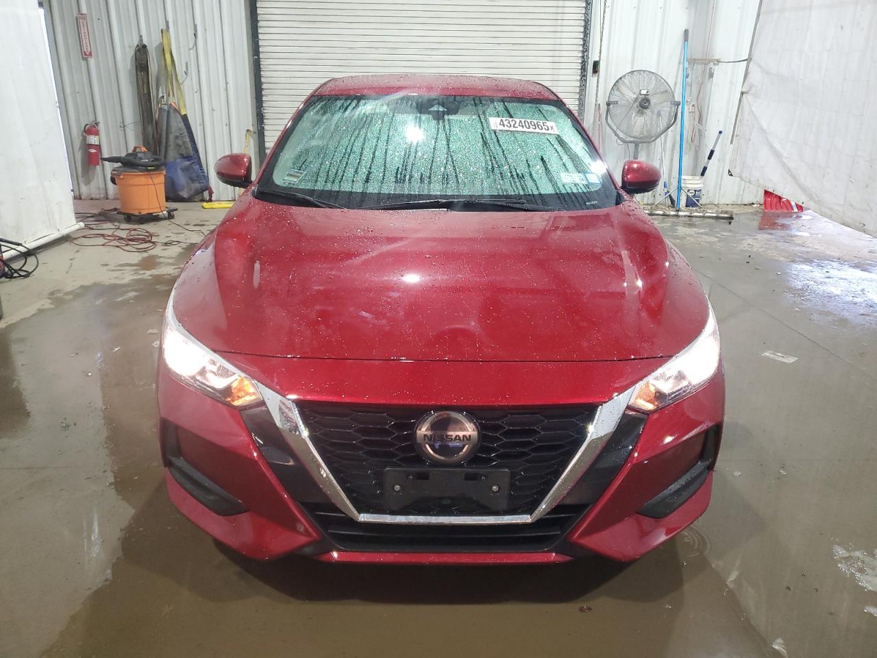 2020 Nissan Sentra VIN 3N1AB8CV7LY283465 Copart auction photo, side damage thumbnail 5
