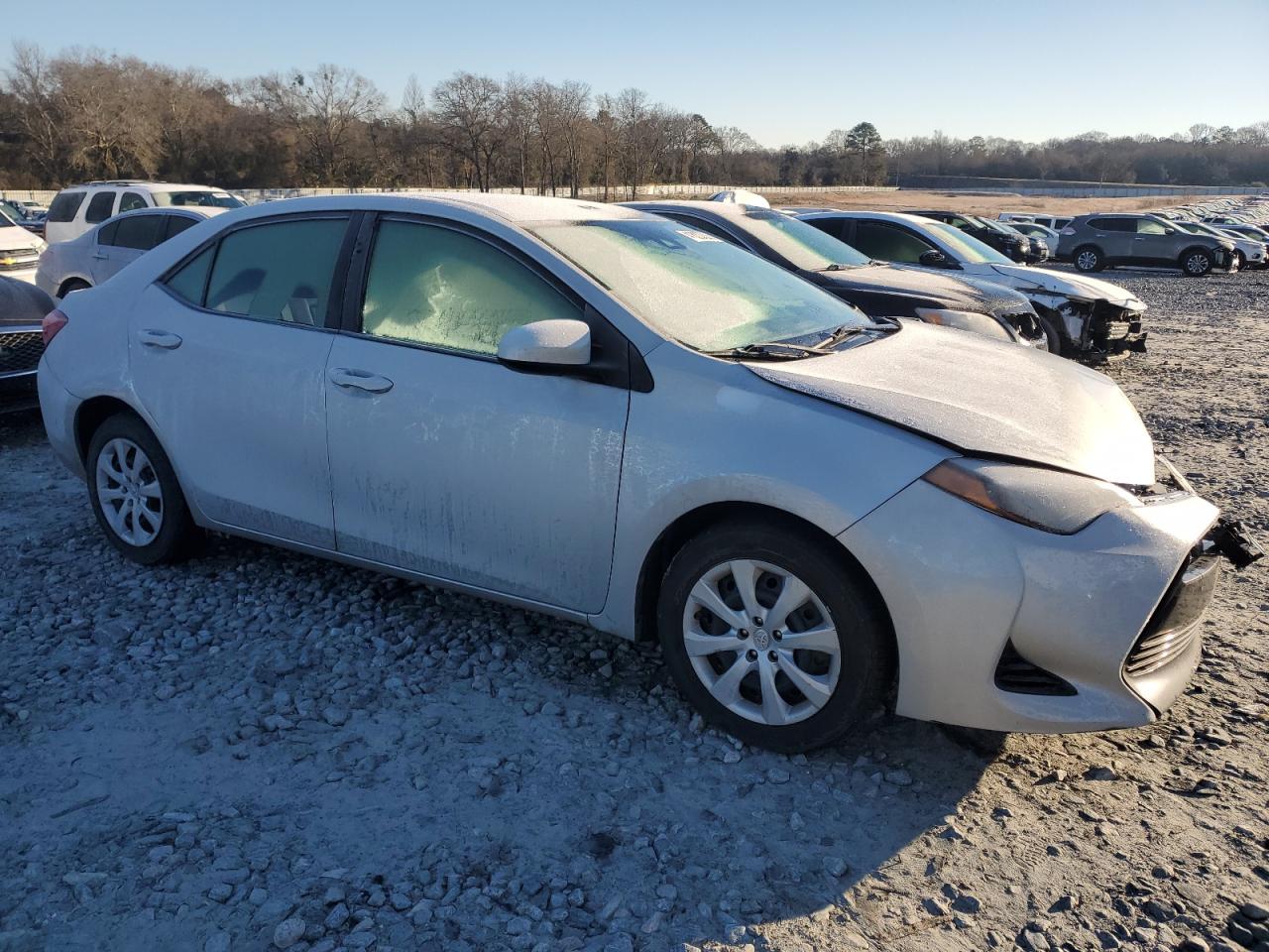 2019 Toyota Corolla VIN 2T1BURHE5KC237951 Copart auction photo, front end damage thumbnail 4