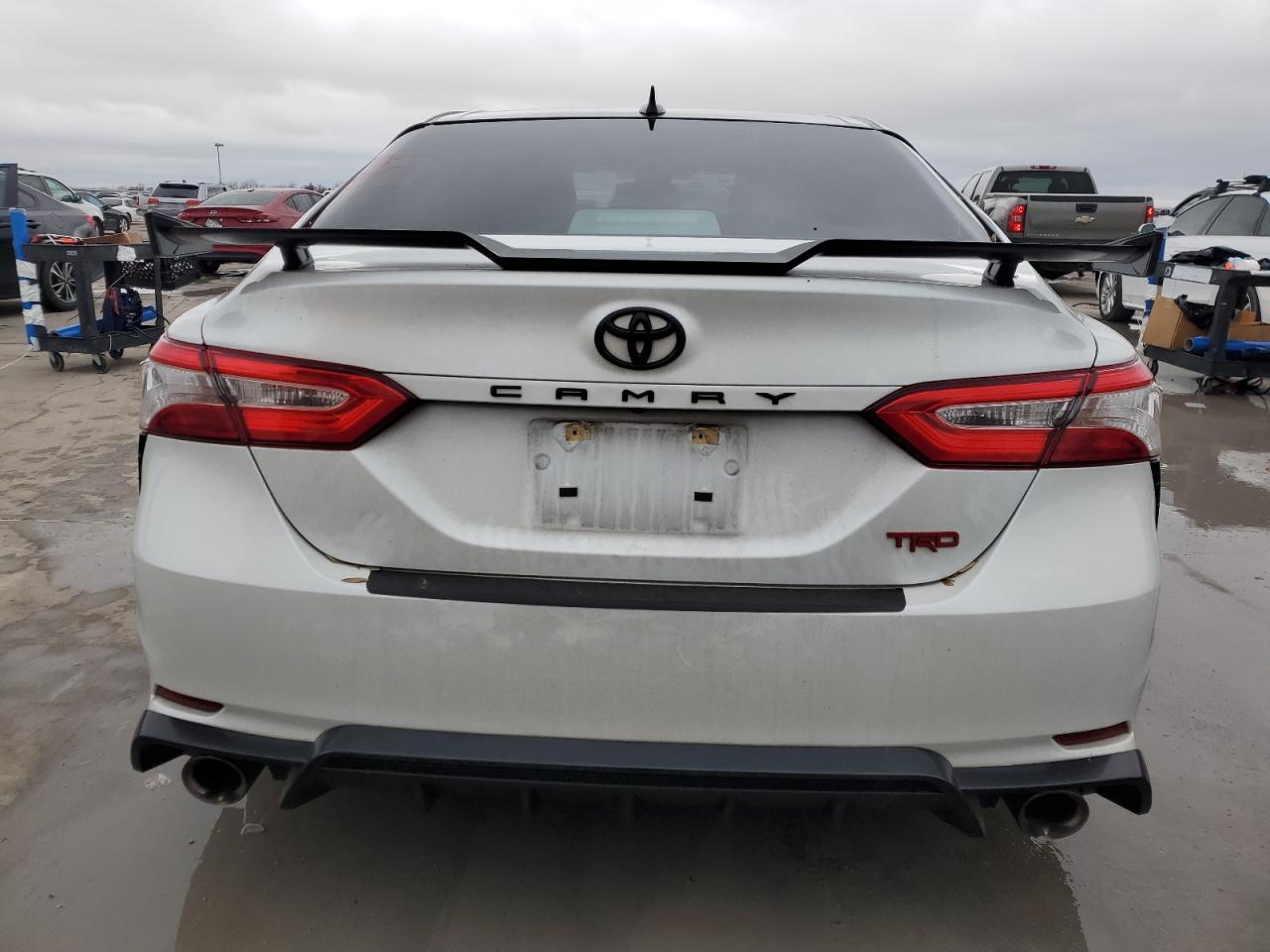 2020 Toyota Camry VIN 4T1NZ1AK4LU040012 Copart auction photo, front end / side damage thumbnail 6