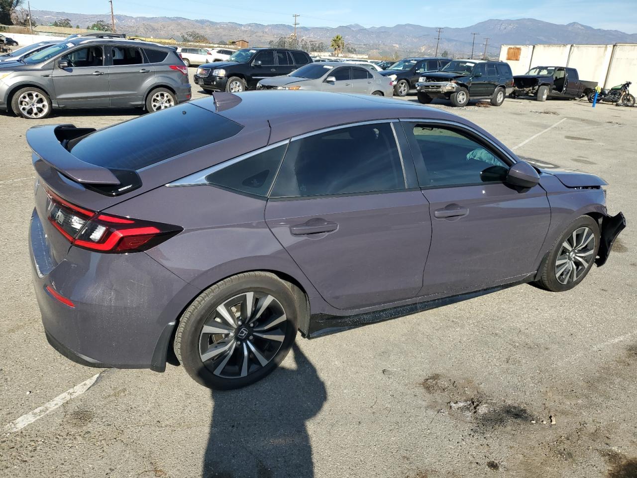 2024 Honda Civic VIN 19XFL1H76RE019844 Copart auction photo, front end / mechanical damage thumbnail 3