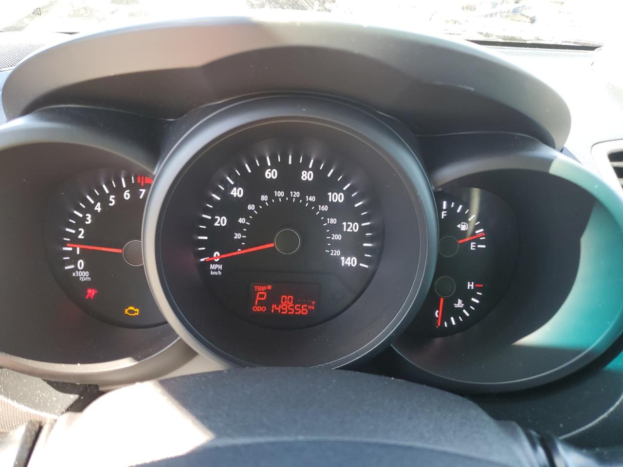 2013 KIA Soul VIN KNDJT2A5XD7622491 Copart auction photo, front end / all over damage thumbnail 9