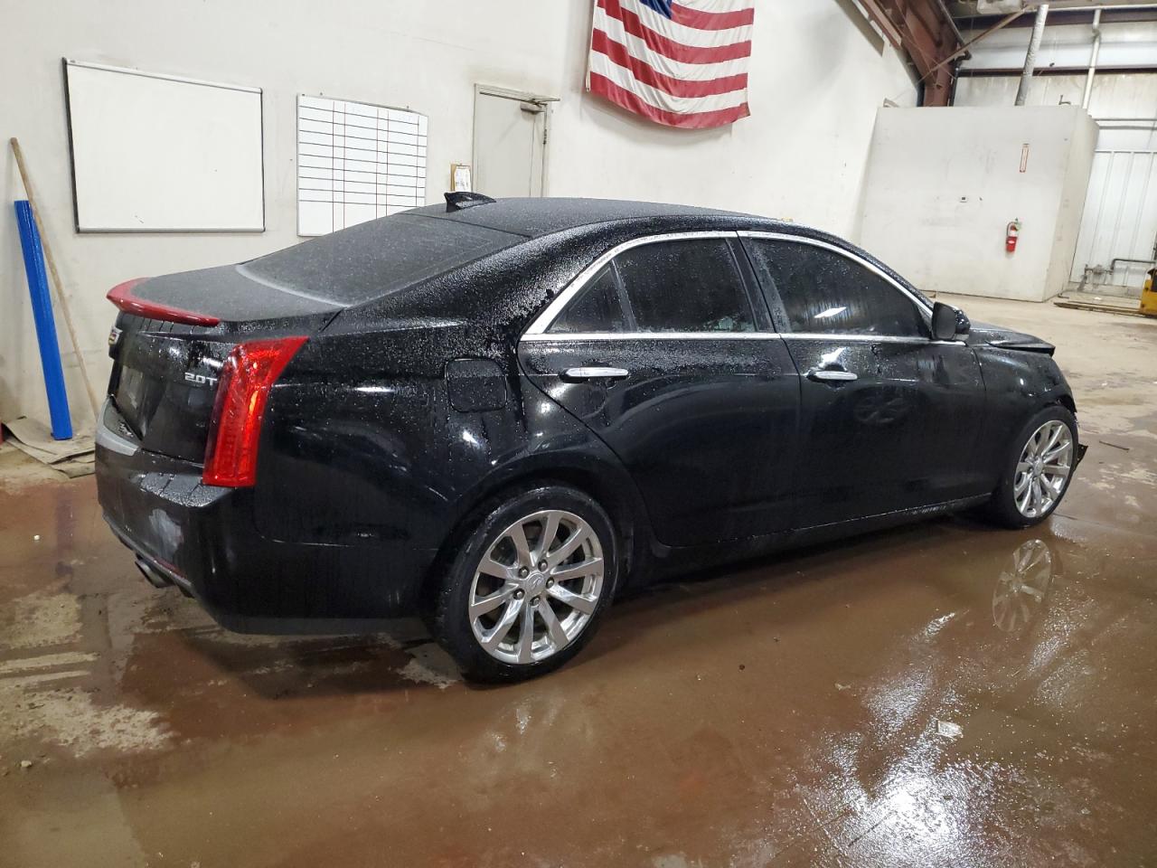 2017 Cadillac ATS VIN 1G6AH5RX8H0216834 Copart auction photo, front end damage thumbnail 3