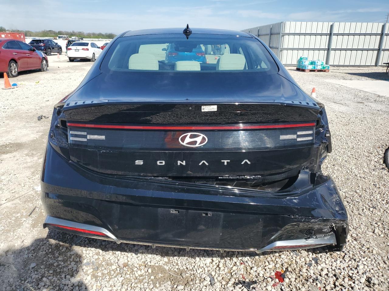 2024 Hyundai Sonata VIN KMHL64JA4RA367660 Copart auction photo, rear end damage thumbnail 6