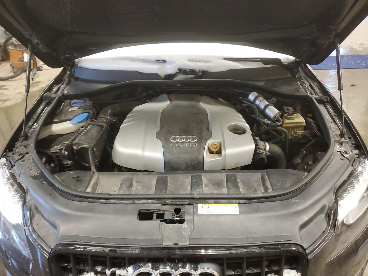 2014 Audi Q7 VIN WA1VMAFEXED011925 Copart auction photo, side damage thumbnail 12