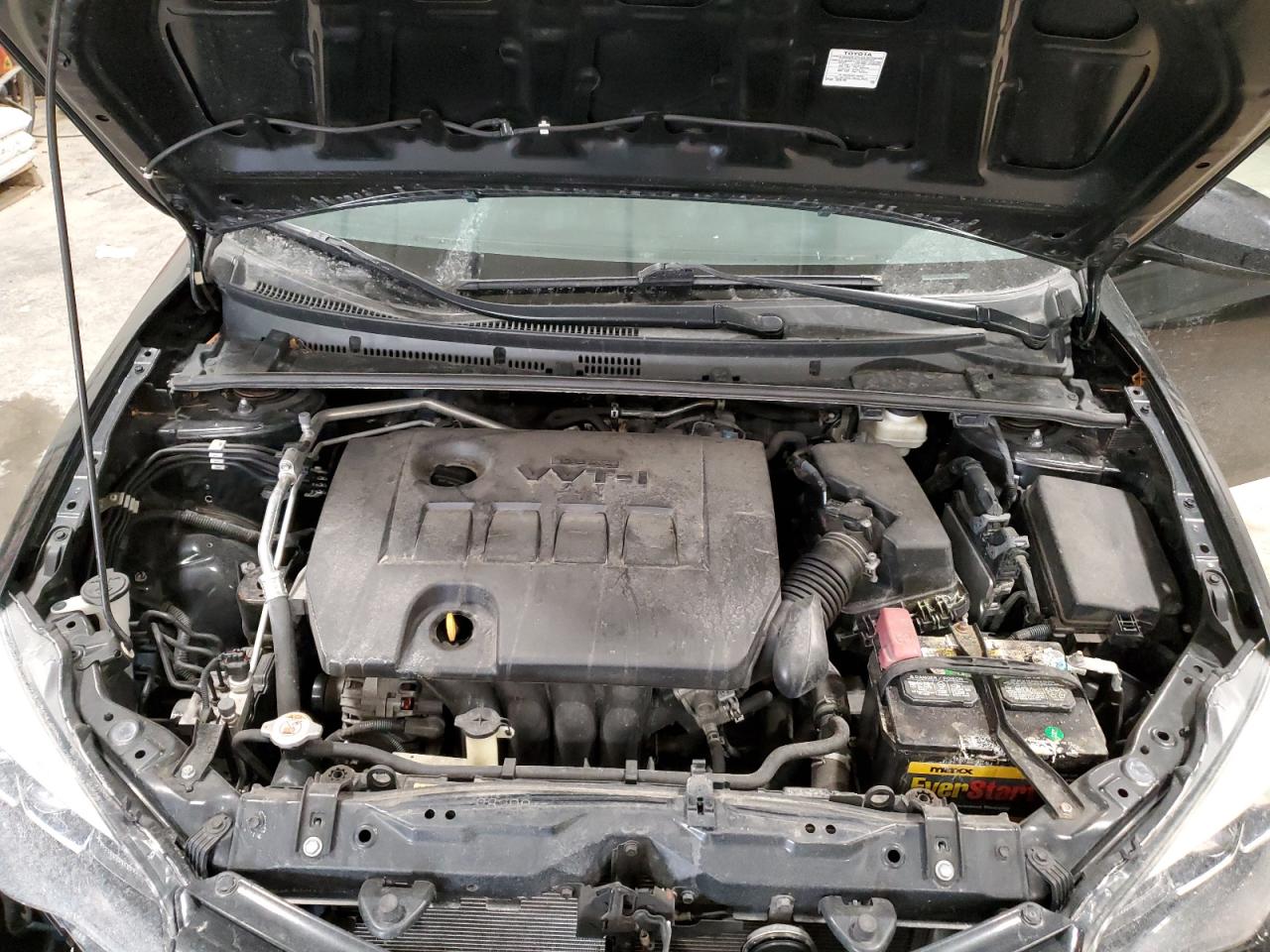 2017 Toyota Corolla VIN 2T1BURHE8HC867553 Copart auction photo, front end / rear end damage thumbnail 12