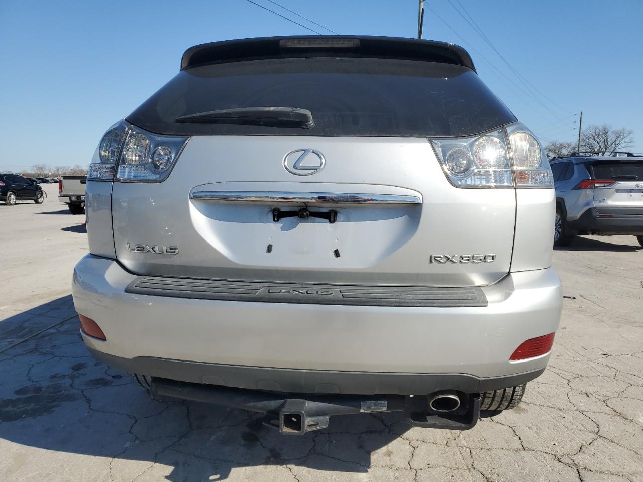 2009 Lexus RX VIN 2T2GK31U39C078704 Copart auction photo, front end / side damage thumbnail 6