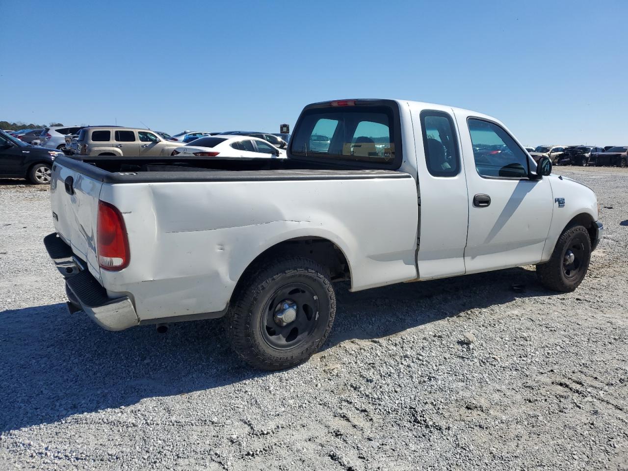 2001 Ford F-150 VIN 2FTRX17W41CB04567 Copart auction photo, rear end / mechanical damage thumbnail 3