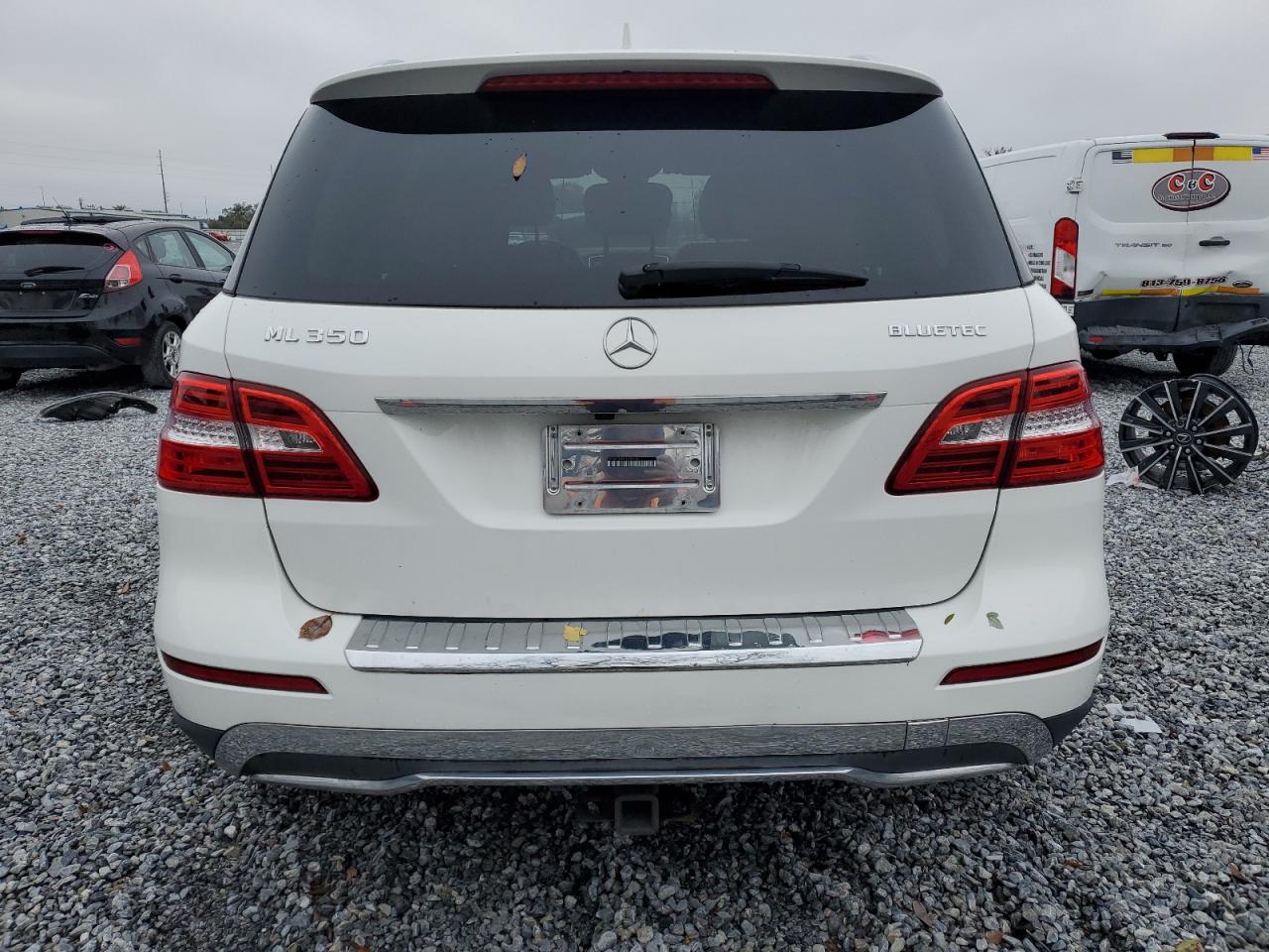 2014 Mercedes-Benz M-klasse VIN 4JGDA2EB8EA289338 Copart auction photo, minor dent/scratches damage thumbnail 6