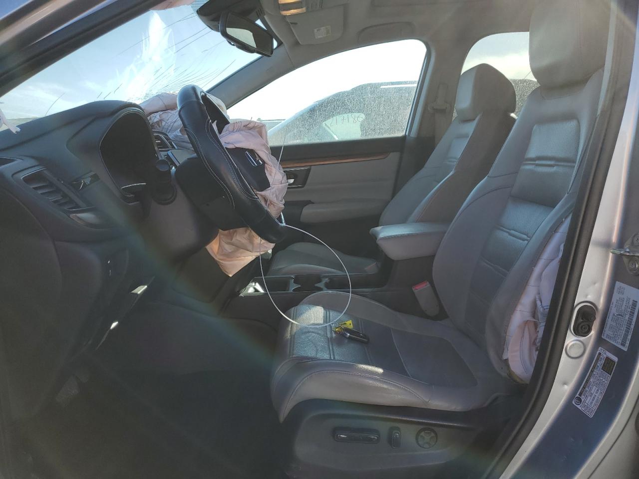 2017 Honda CR-V VIN 5J6RW2H85HL001046 Copart auction photo, front end / side damage thumbnail 7