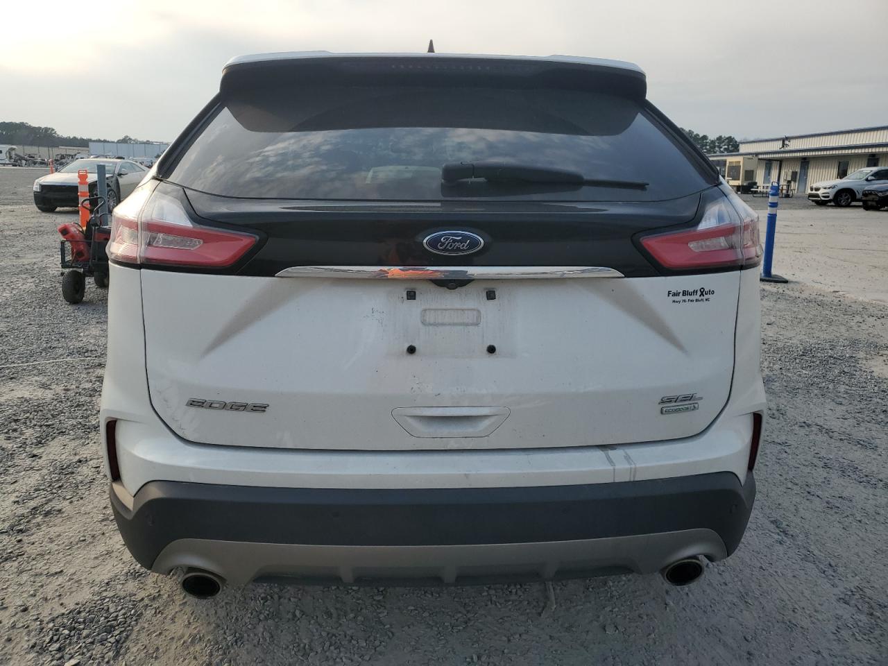 2020 Ford Edge VIN 2FMPK3J93LBB31350 Copart auction photo, side damage thumbnail 6
