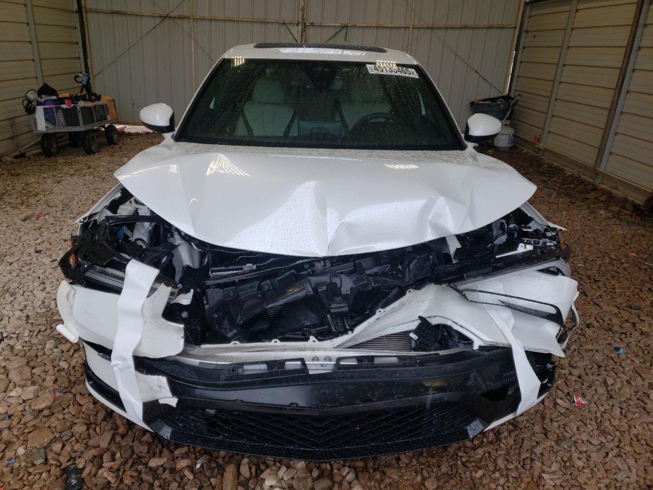 2023 Acura Integra VIN 19UDE4H35PA022171 Copart auction photo, rear end / front end damage thumbnail 5
