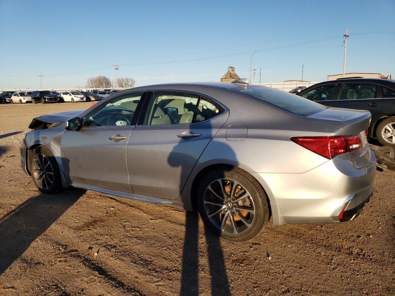 2018 Acura TLX VIN 19UUB3F58JA005444 Copart auction photo, front end damage thumbnail 2