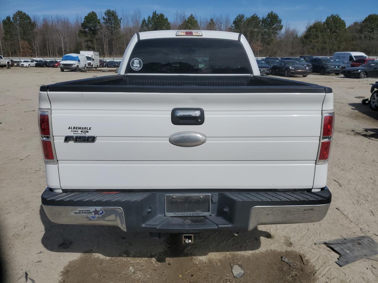 2012 Ford F-150 VIN 1FTFX1CT8CFA10505 Copart auction photo, front end / side damage thumbnail 6