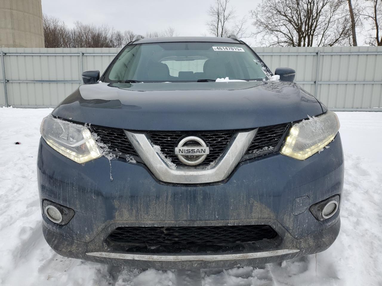 2016 Nissan Rogue VIN 5N1AT2MT2GC763671 Copart auction photo, rear end / side damage thumbnail 5