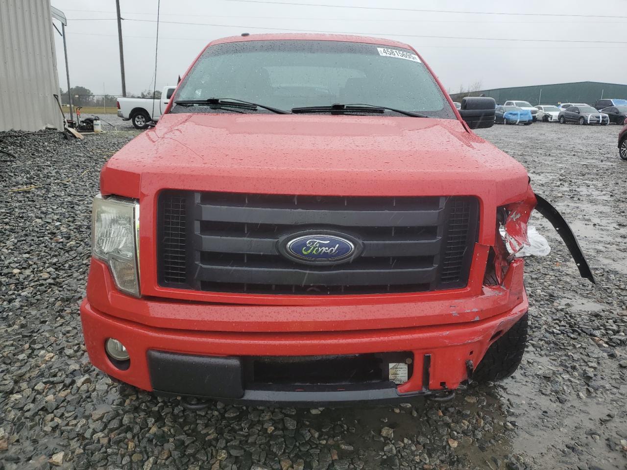 2009 Ford F-150 VIN 1FTPW14V49KC89104 Copart auction photo, front end / side damage thumbnail 5