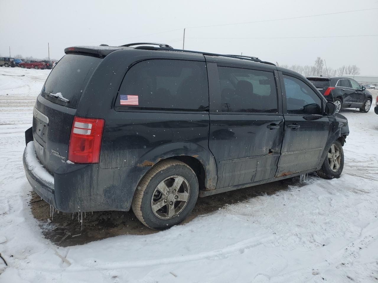 2010 Dodge Caravan VIN 2D4RN3D18AR418913 Copart auction photo, front end / minor dent/scratches damage thumbnail 3
