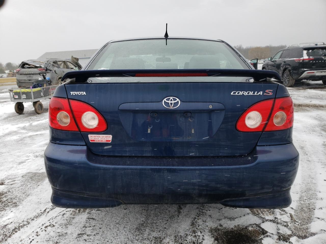 2007 Toyota Corolla VIN 2T1BR32E37C810764 Copart auction photo, side damage thumbnail 6