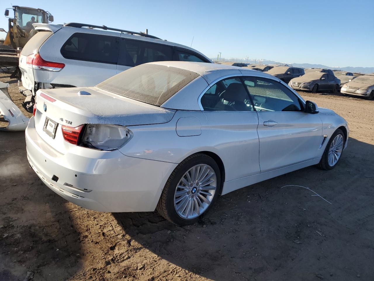 2015 BMW 4er VIN WBA3V9C55F5A78621 Copart auction photo, side / minor dent/scratches damage thumbnail 3