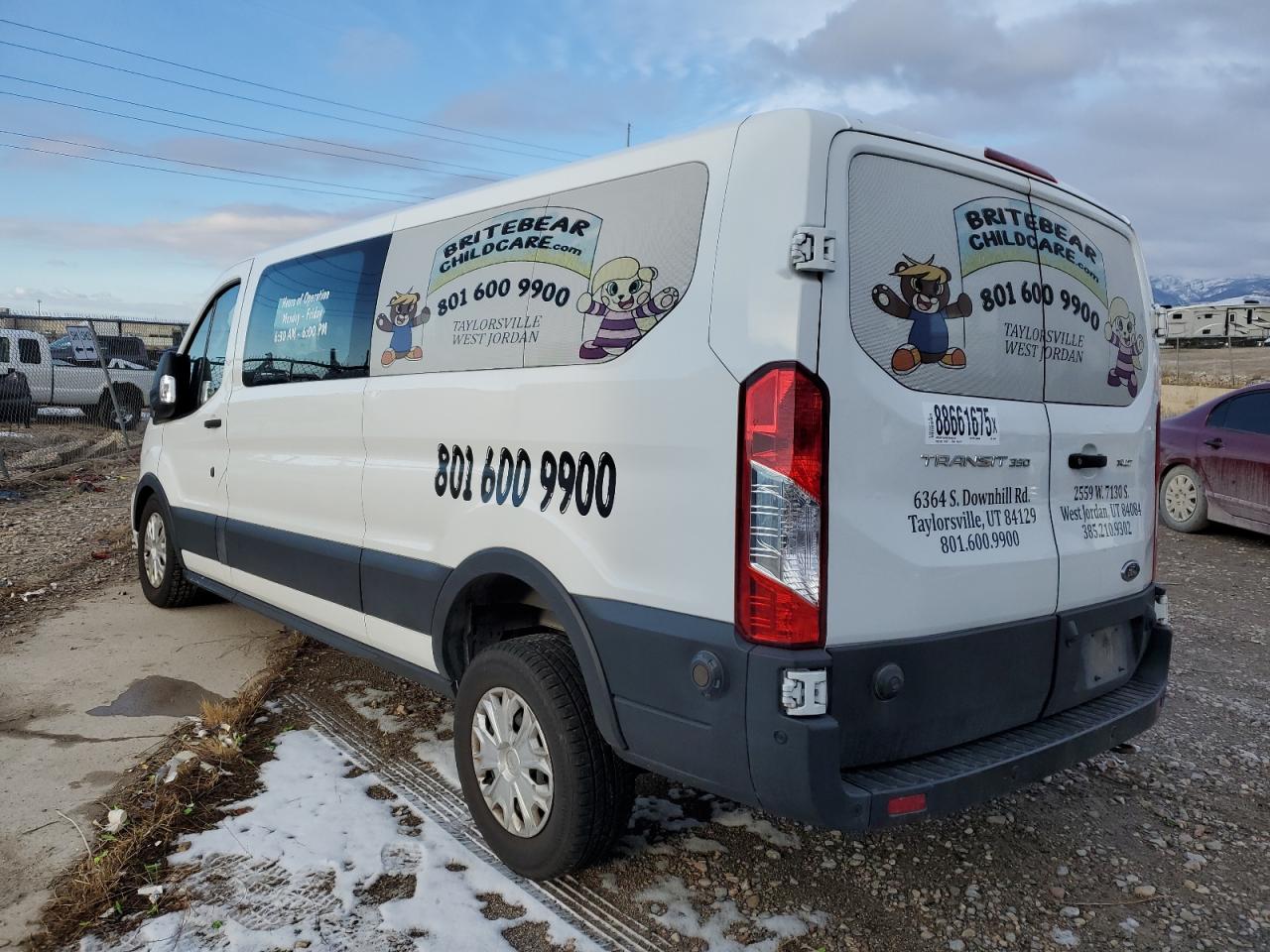 2020 Ford Transit VIN 1FBAX2Y80LKA23488 Copart auction photo, side / front end damage thumbnail 2