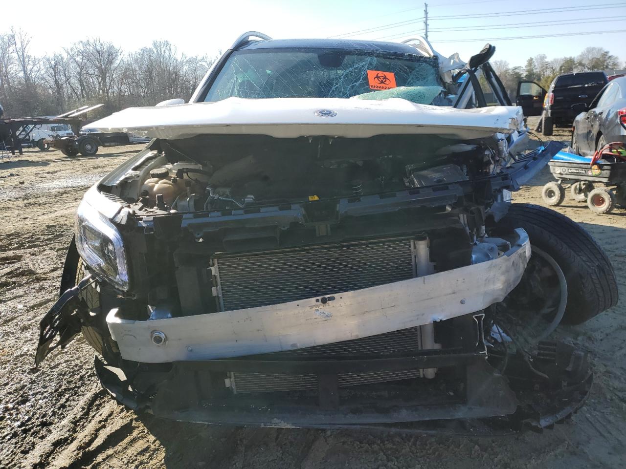 2021 Mercedes-Benz GLB VIN W1N4M4HB8MW109028 Copart auction photo, all over damage thumbnail 5