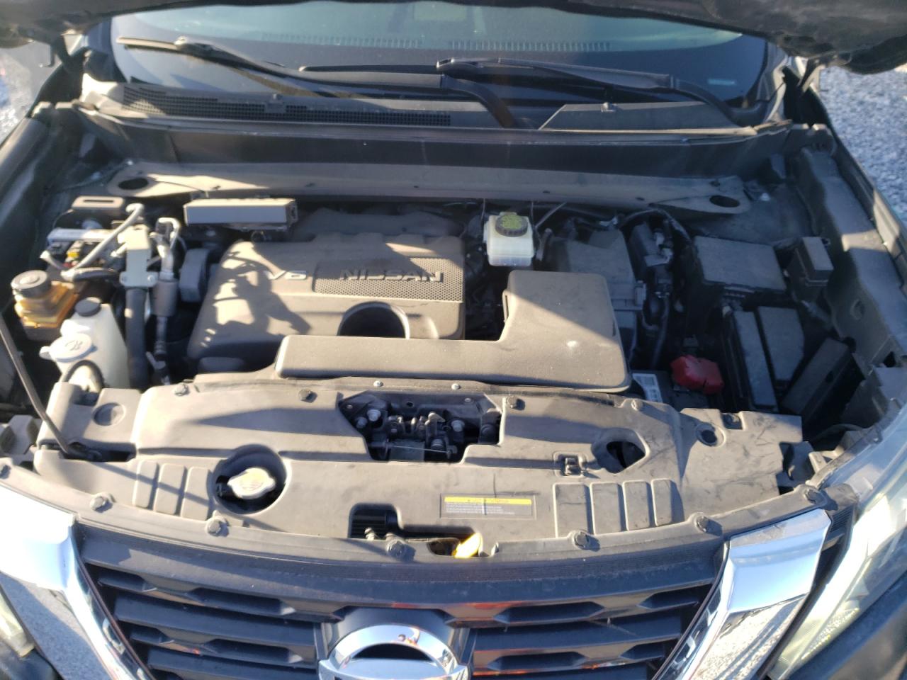 2020 Nissan Pathfinder VIN 5N1DR2CN2LC590260 Copart auction photo, side damage thumbnail 12