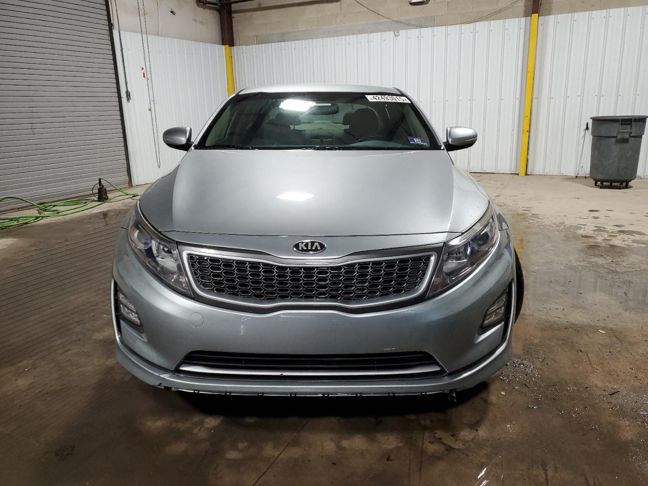 2014 KIA Optima VIN KNAGN4AD3E5074691 Copart auction photo, side / rear end damage thumbnail 5