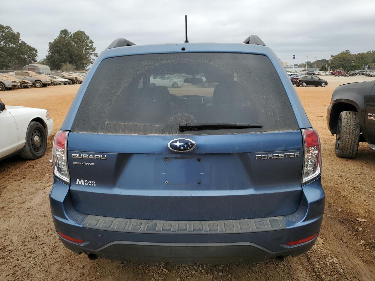 2010 Subaru Forester VIN JF2SH6CC8AH725313 Copart auction photo, side damage thumbnail 6