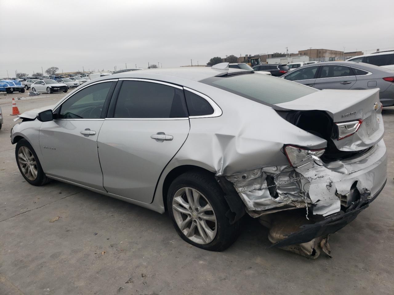2016 Chevrolet Malibu VIN 1G1ZE5ST4GF181116 Copart auction photo, rear end / front end damage thumbnail 2
