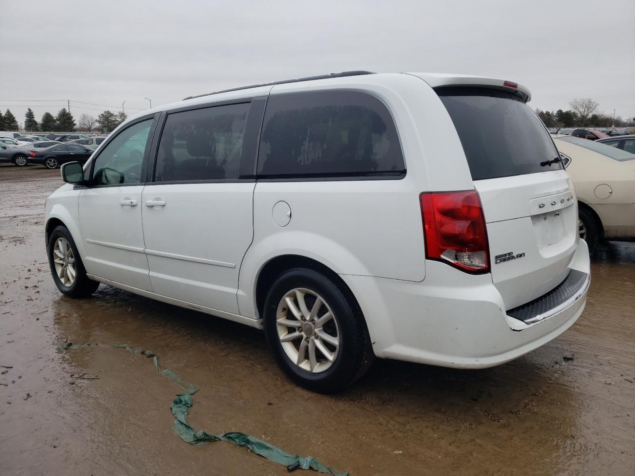2016 Dodge Caravan VIN 2C4RDGCG0GR387825 Copart auction photo, front end / side damage thumbnail 2