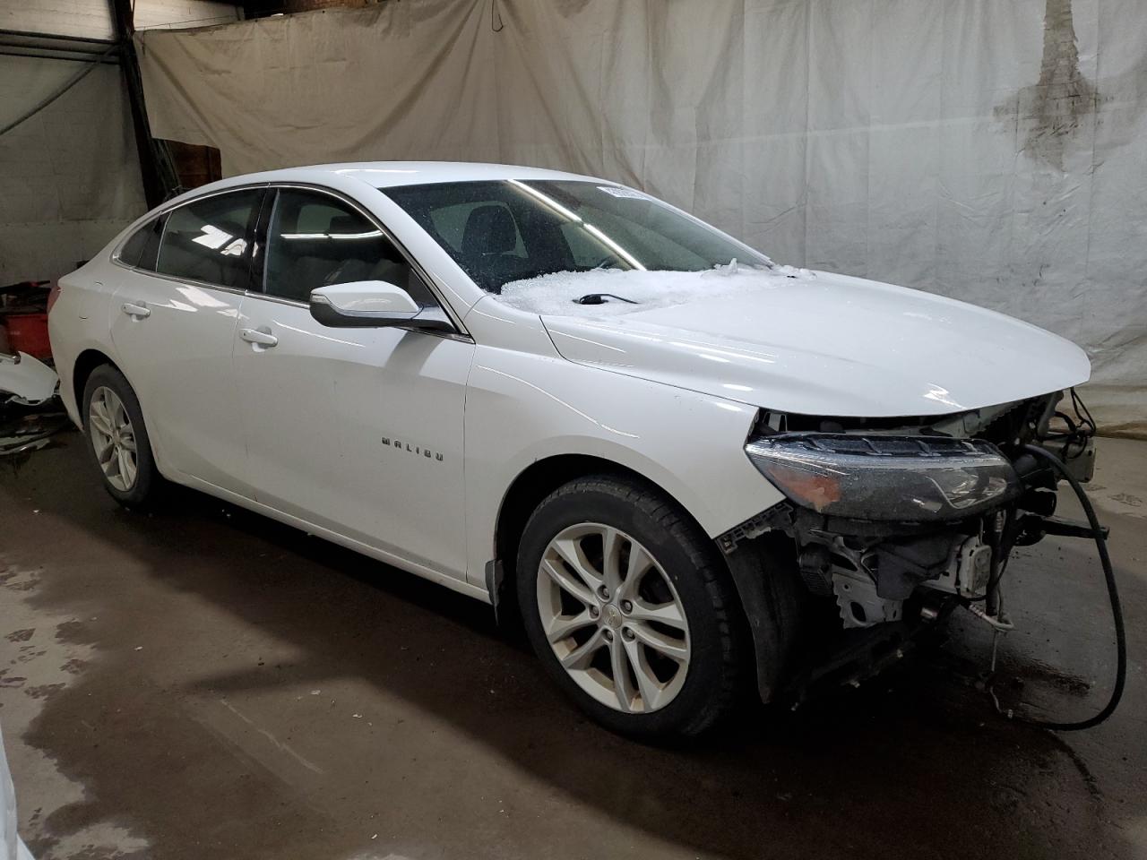 2017 Chevrolet Malibu VIN 1G1ZE5ST8HF190614 Copart auction photo, front end damage thumbnail 4