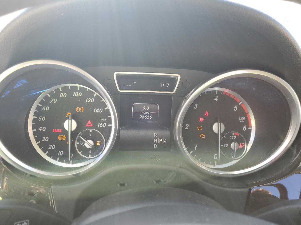2015 Mercedes-Benz M-klasse VIN 4JGDA0EB5FA516345 Copart auction photo, front end damage thumbnail 9
