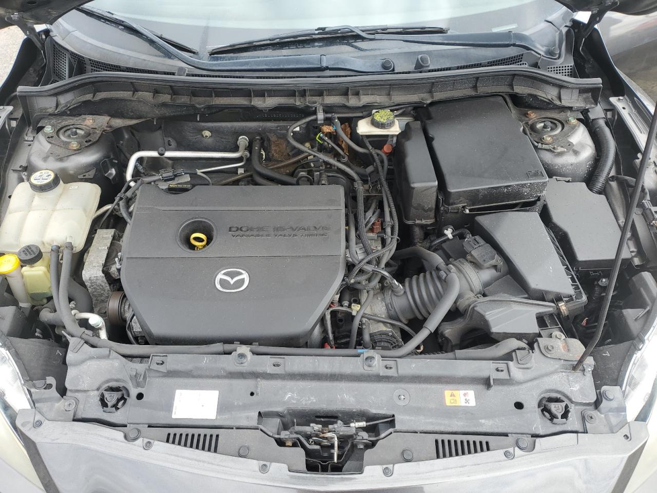 2010 Mazda 3 VIN JM1BL1SG5A1126978 Copart auction photo, front end / side damage thumbnail 11