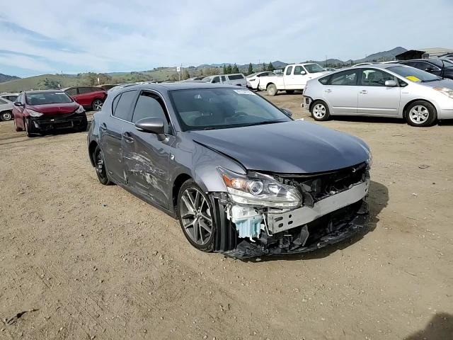 2015 Lexus CT VIN JTHKD5BH4F2215034 Copart auction photo, front end / side damage thumbnail 11