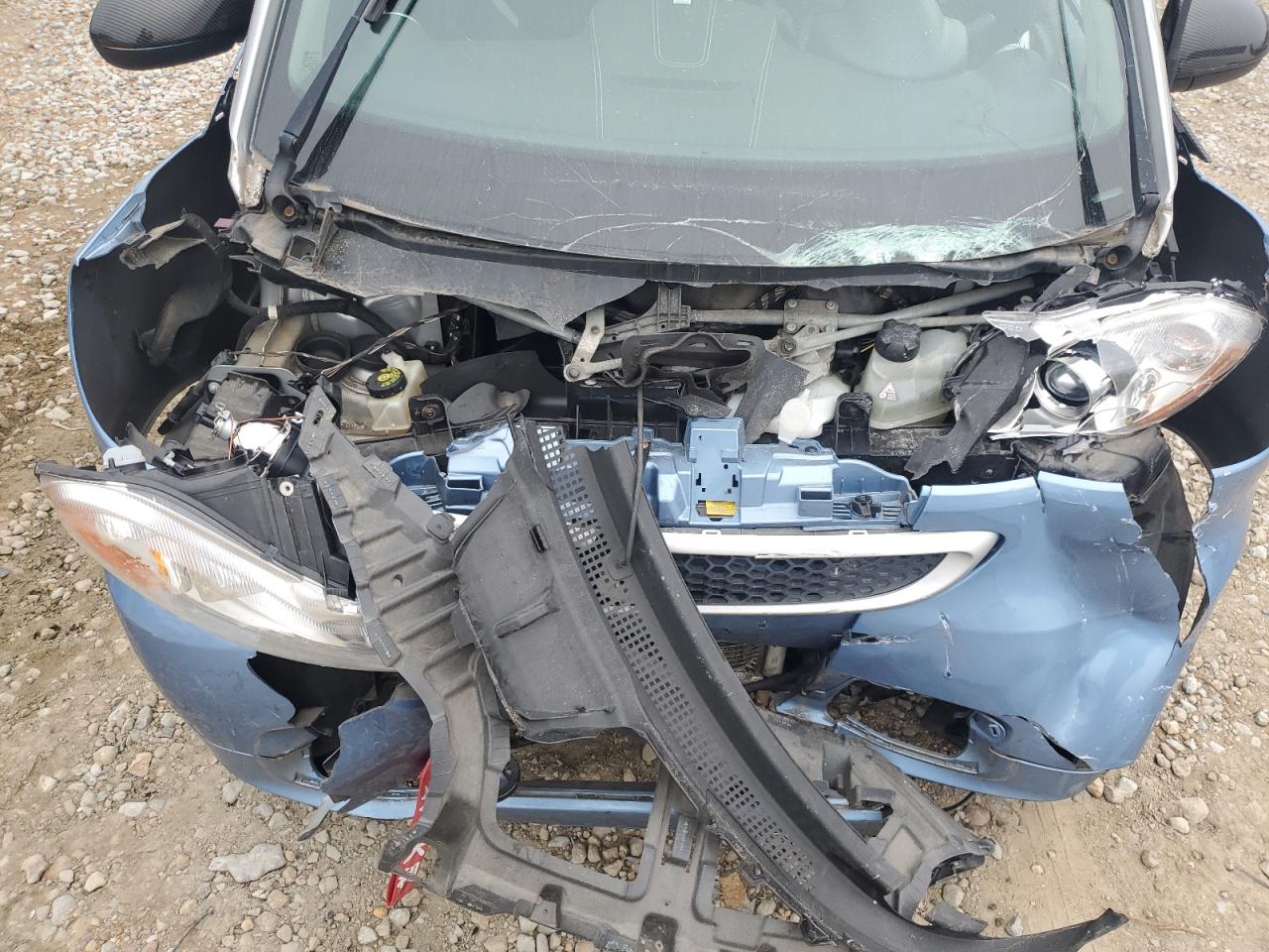 2015 Smart Fortwo VIN WMEEJ3BA9FK791881 Copart auction photo, front end damage thumbnail 12