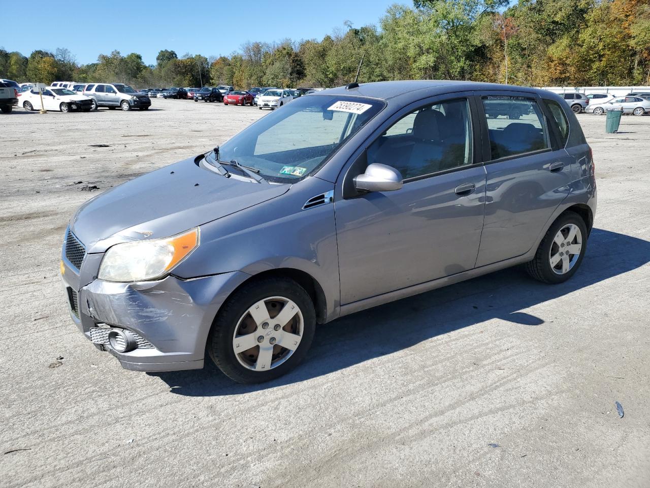 2011 Chevrolet Aveo VIN KL1TD6DE7BB187049