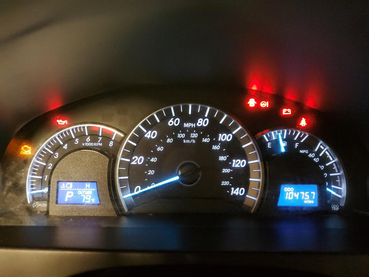 2013 Toyota Camry VIN 4T1BF1FK2DU705981 Copart auction photo, all over damage thumbnail 9