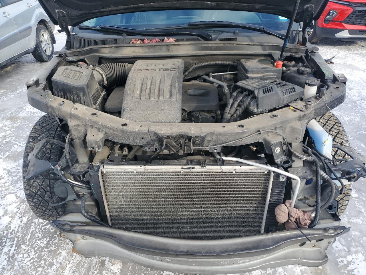 2017 Chevrolet Equinox VIN 2GNALBEK2H1542760 Copart auction photo, front end damage thumbnail 12