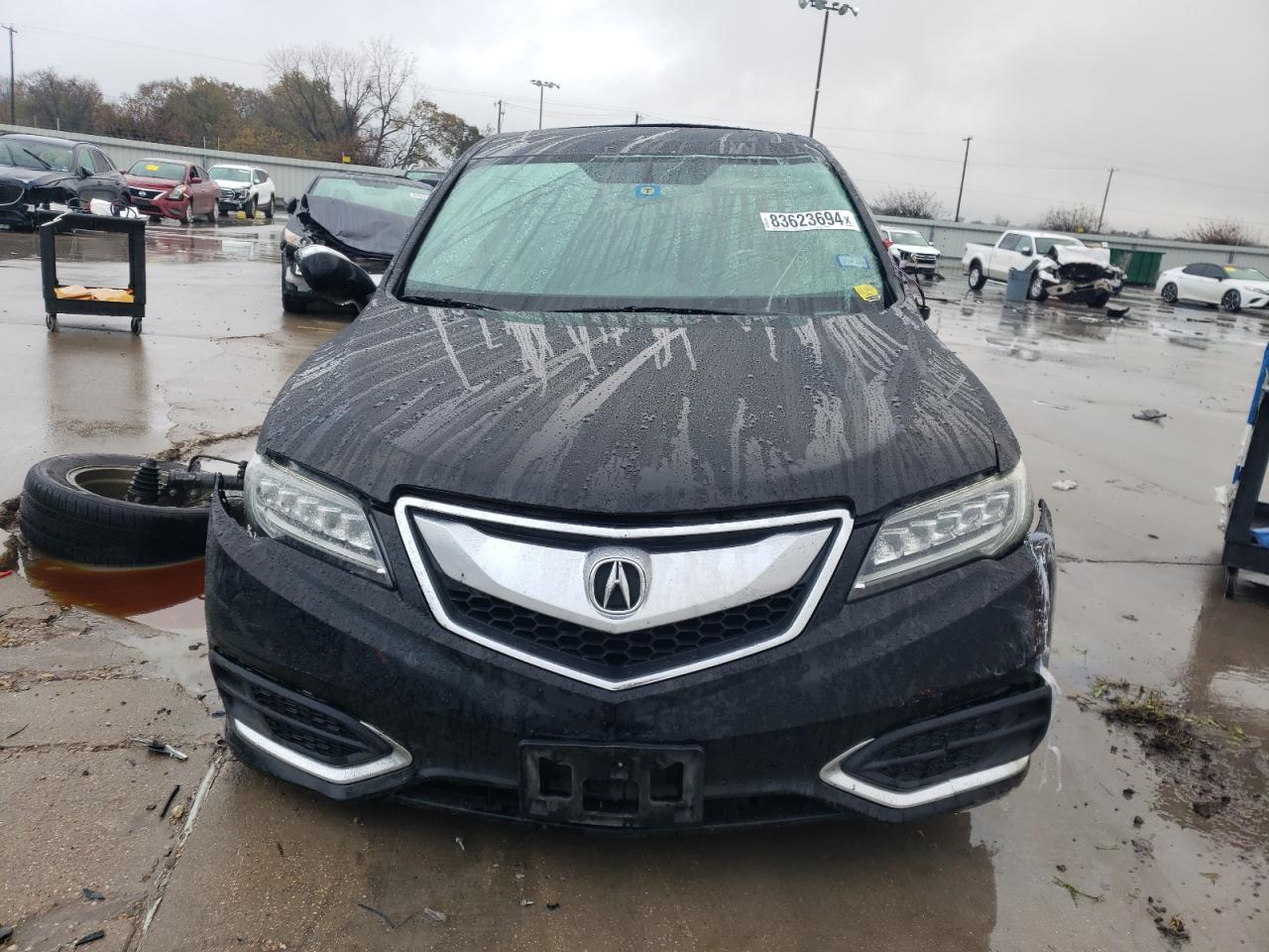 2016 Acura RDX VIN 5J8TB3H3XGL009502 Copart auction photo, side / all over damage thumbnail 5