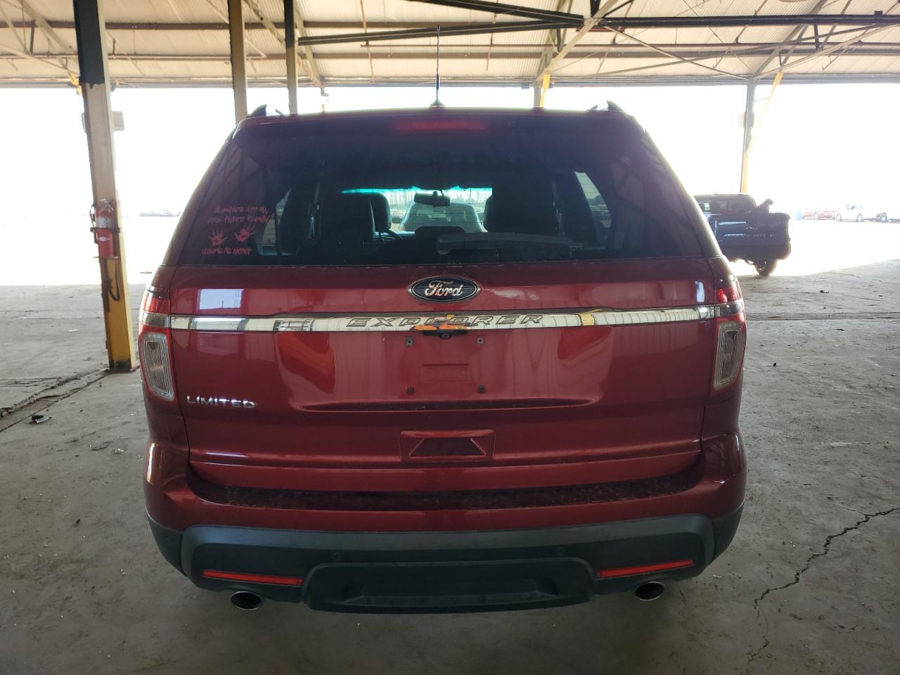 2015 Ford Explorer VIN 1FM5K7F87FGC50675 Copart auction photo, front end damage thumbnail 6