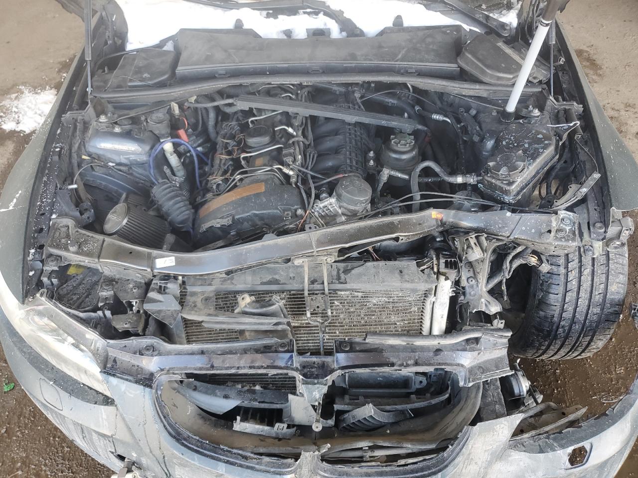 2009 BMW 3er VIN WBAWC73509E067633 Copart auction photo, front end damage thumbnail 11