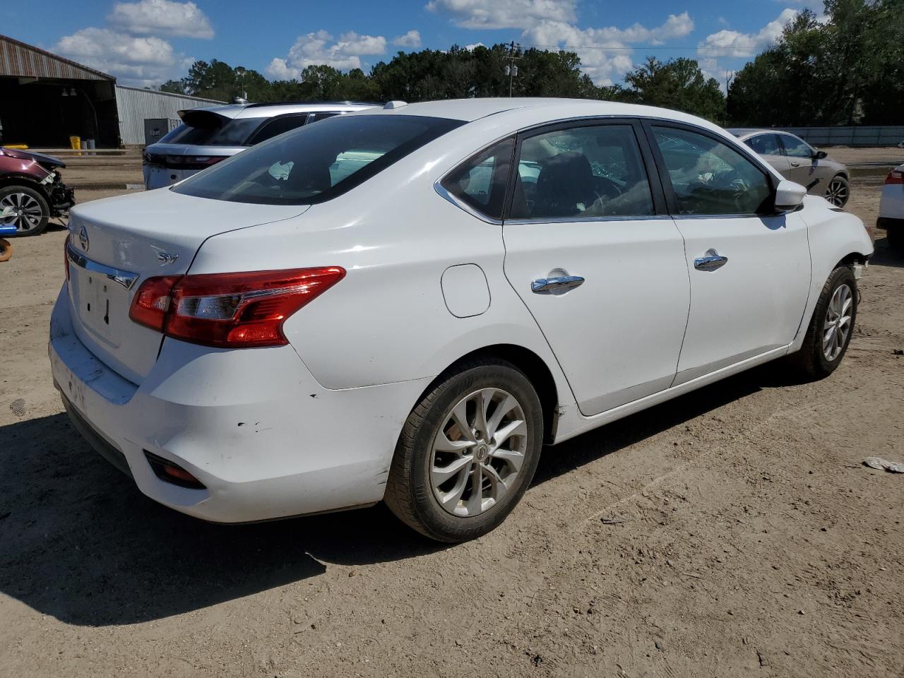 2018 Nissan Sentra VIN 3N1AB7APXJY326904 Copart auction photo, front end damage thumbnail 3