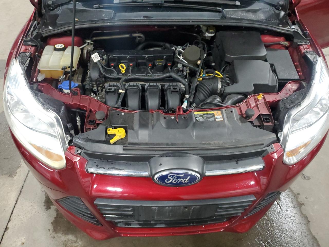 2013 Ford Focus VIN 1FADP3F27DL217725 Copart auction photo, side damage thumbnail 11