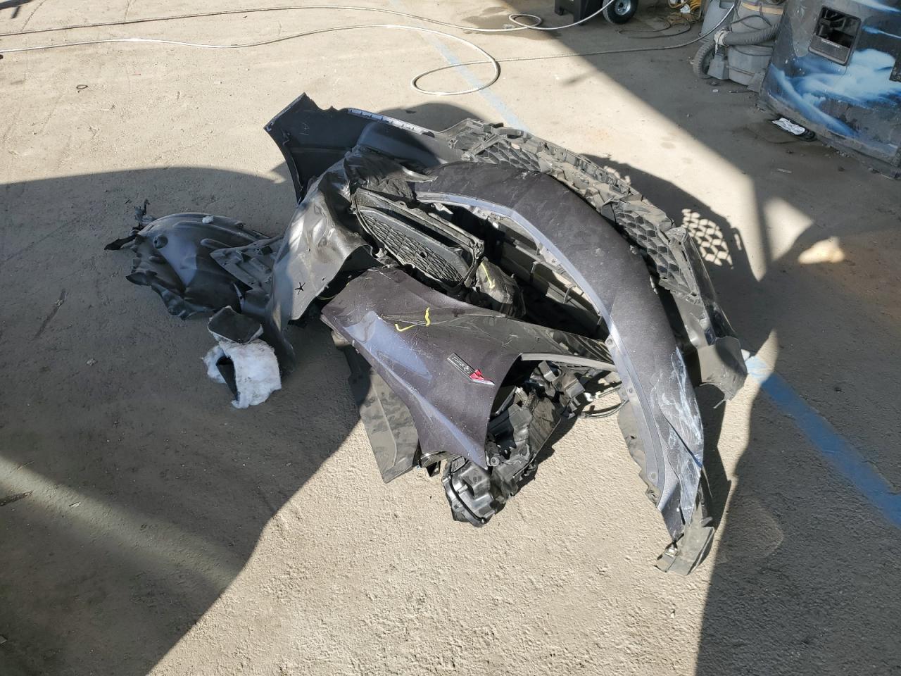 2022 Acura TLX VIN 19UUB6F58NA000168 Copart auction photo, front end damage thumbnail 14