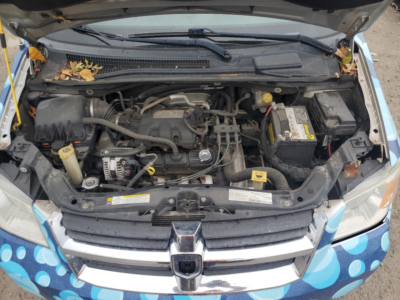 2008 Dodge Caravan VIN 2D8HN54P48R140726 Copart auction photo, rear end / minor dent/scratches damage thumbnail 14