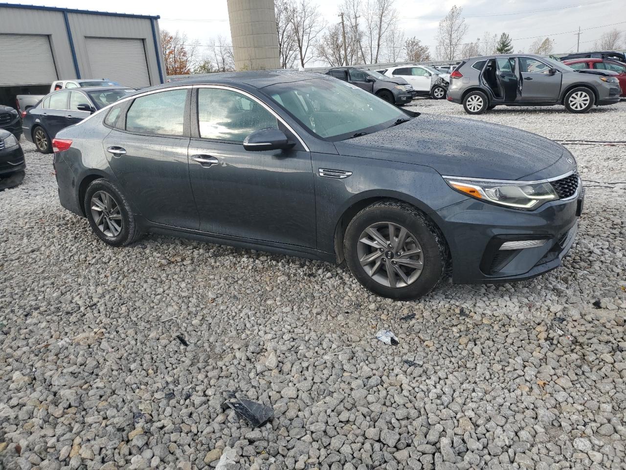 2020 KIA Optima VIN 5XXGT4L34LG422858 Copart auction photo, side damage thumbnail 4