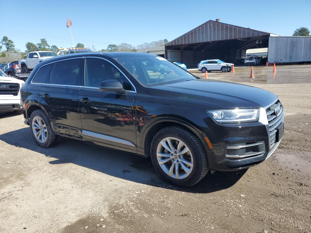 2018 Audi Q7 VIN WA1LHAF70JD055097 Copart auction photo, rear end damage thumbnail 4