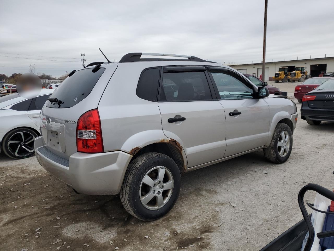 2005 Hyundai Tucson VIN KM8JM12B85U101120 Copart auction photo, front end / mechanical damage thumbnail 3